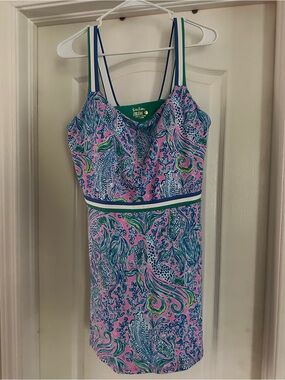 Lilly Pulitzer Deidra Active Dress in We Mermaid It